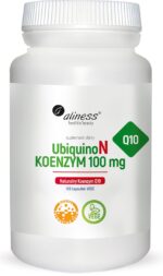 Aliness UbiquinoN Naturalny KOENZYM Q10 100mg x 100 kaps