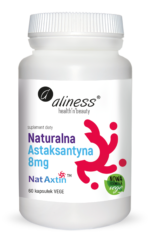 Aliness Naturalna Astaksantyna Nat Axtin 8mg x 60 kaps