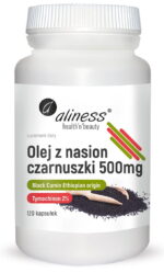 Aliness Olej z nasion czarnuszki 2% 500mg x 120 kaps