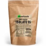 Rawfoods Whey Isolate 93 IZOLAT BIAŁKA Naturalne 1000g