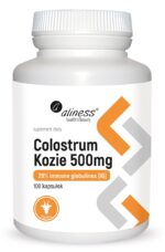 Aliness Colostrum Kozie IG 28% 500mg x 100 kaps