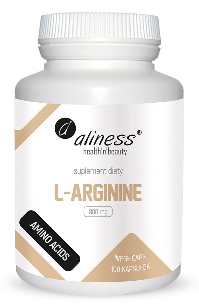 l-arginina-web.jpg Aliness L-Arginine 800mg x 100 kaps - obrazek 1