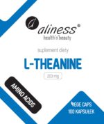 Aliness L-Theanine 200mg x 100 kaps - obrazek 3