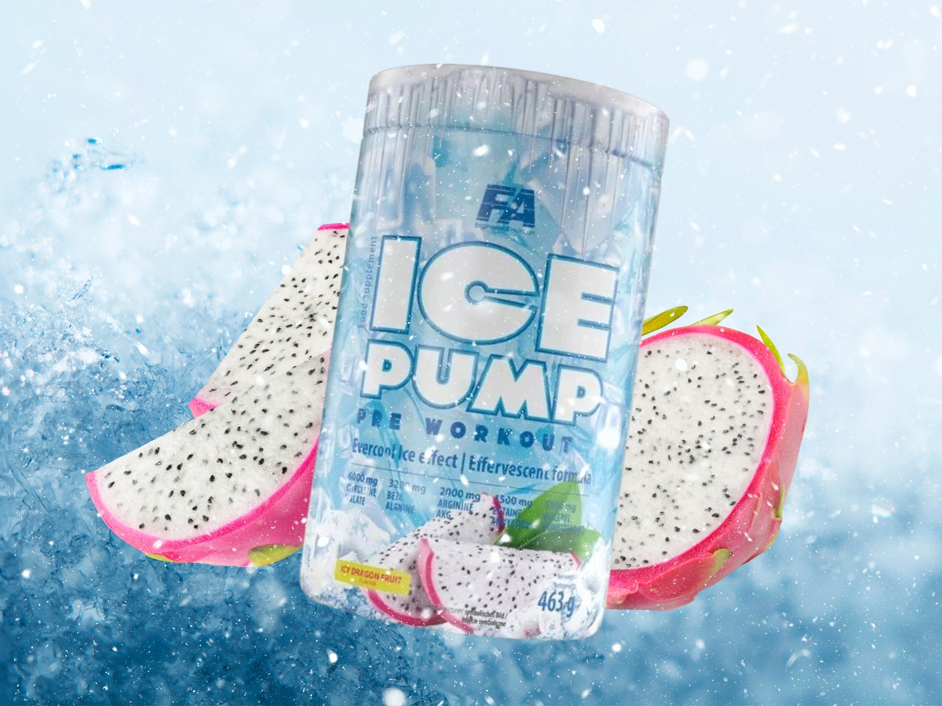 Fitness Authority Ice Pump Przedtreningówka 463g - obrazek 2