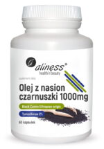 Aliness Olej z nasion czarnuszki 2% 1000mg x 60 kaps
