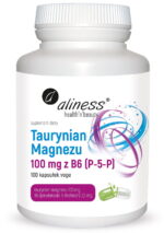 Aliness Taurynian Magnezu 100mg z B6 x 100 kaps